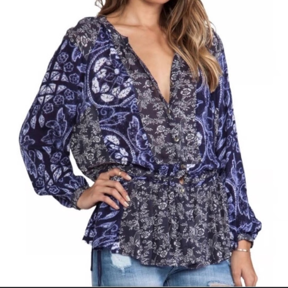 Free People Batik Tunic